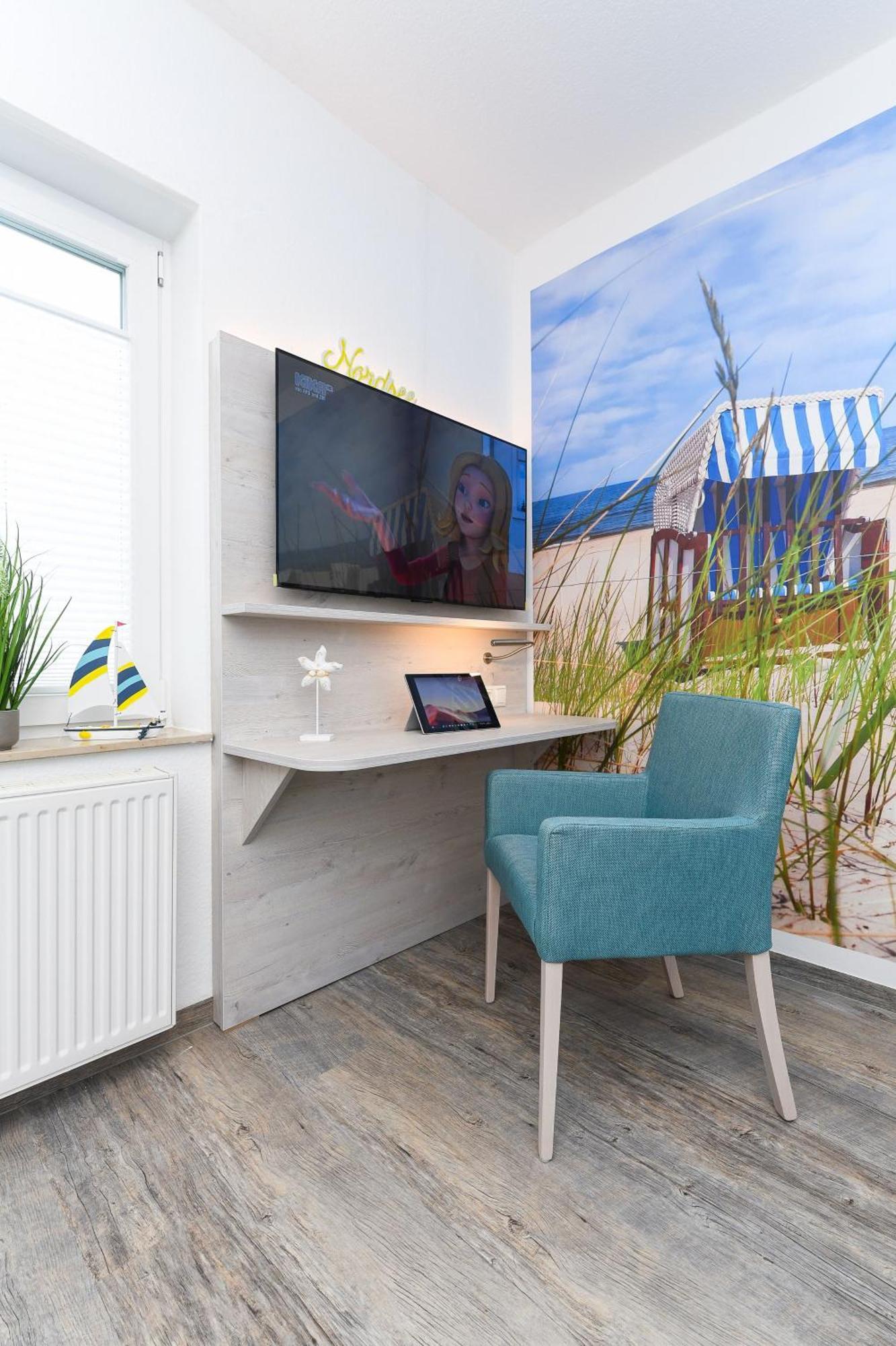 Ferienwohnungen Im Haus Strandkorb Bensersiel Eksteriør billede
